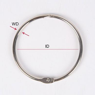 book rings (metal binder book rings)
